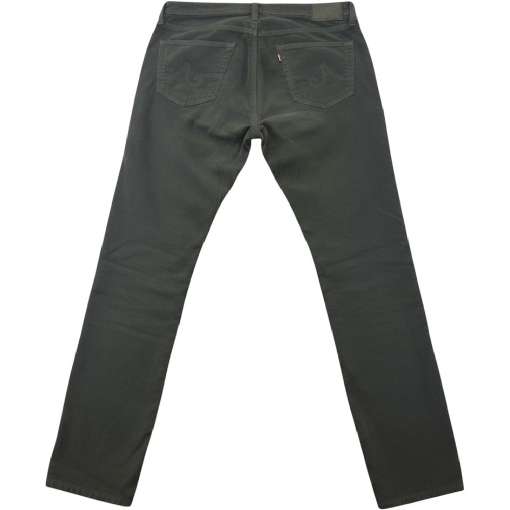 AG Adriano Goldschmied The Graduate Tailored Leg Slim Jeans Cypress Green Men 32 - Picture 2 of 11